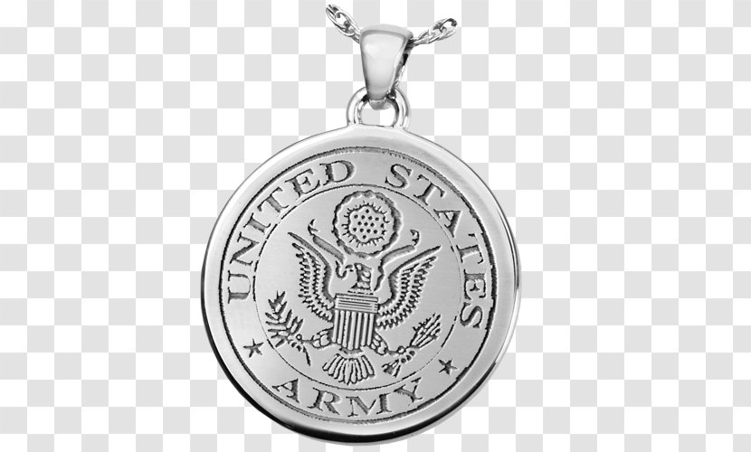 Locket United States Army Charms & Pendants Silver Military - Dog Tag Transparent PNG