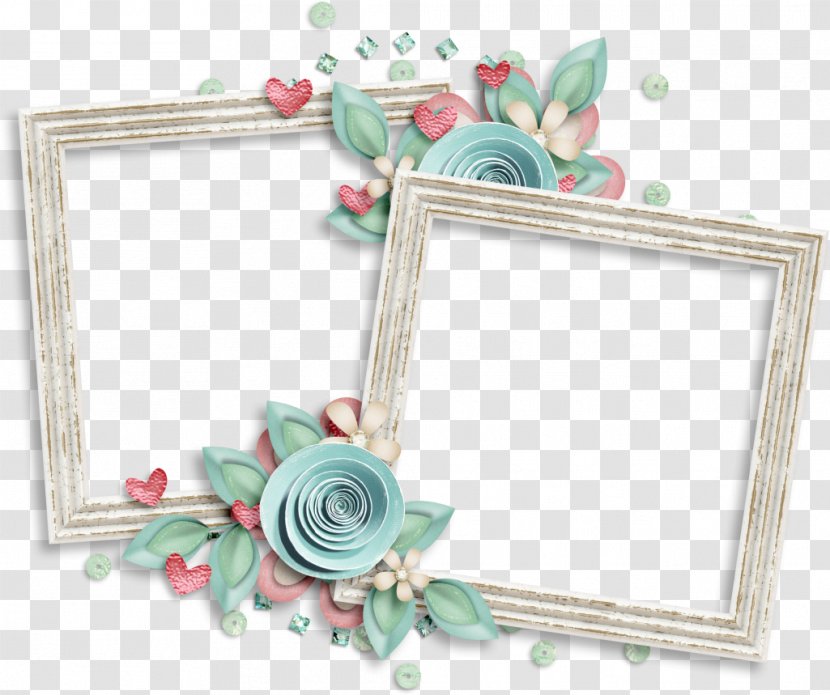 Picture Frames - Blue - Red Frame Transparent PNG