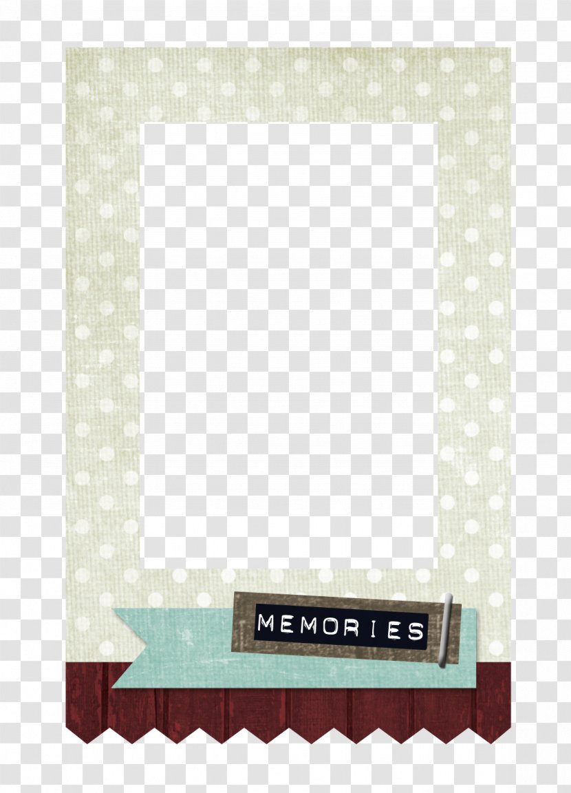 Picture Frames Teal Rectangle Pattern - Circle Polka Dots Transparent PNG