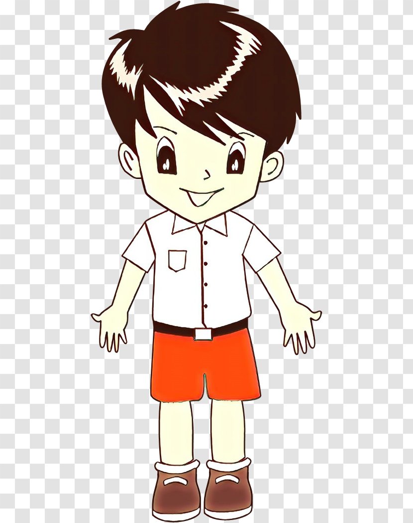 Cartoon Child Clip Art Head Male - Finger - Human Transparent PNG