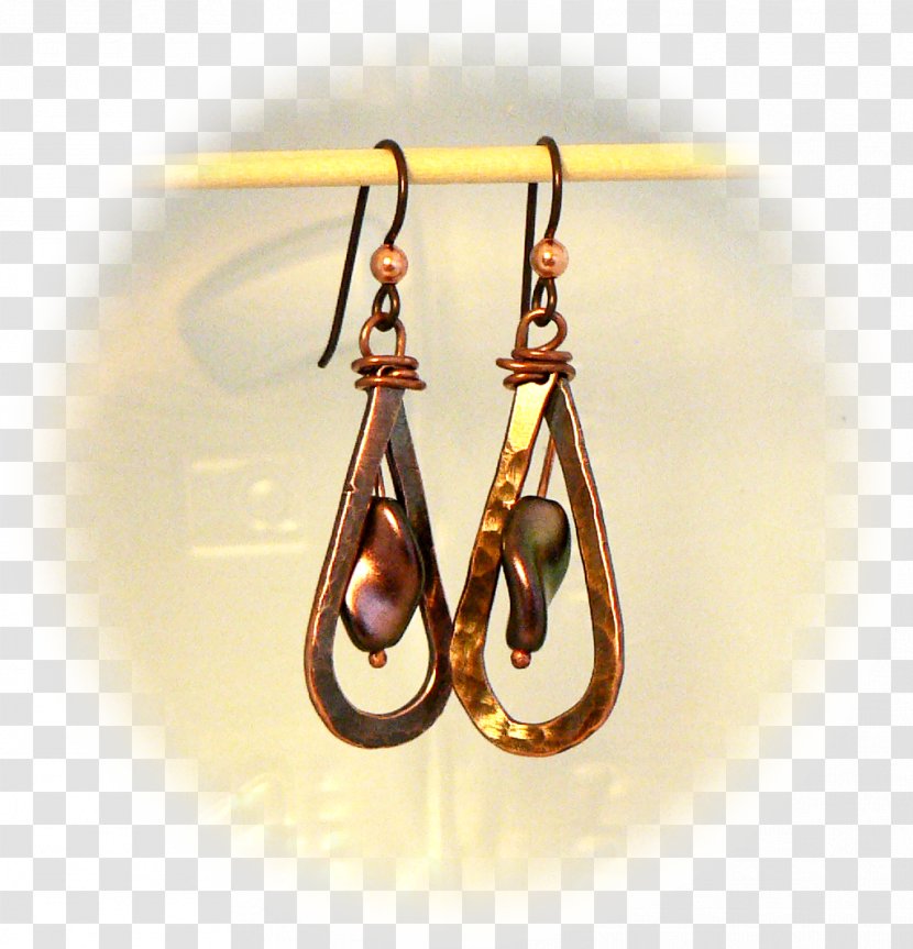 Earring Body Jewellery Amber Copper - Jewelry Transparent PNG