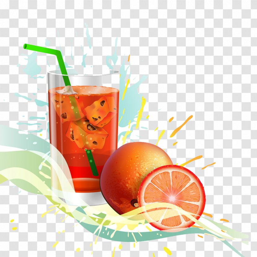 Orange Juice Cocktail Smoothie Apple - Diet Food - Delicious Transparent PNG