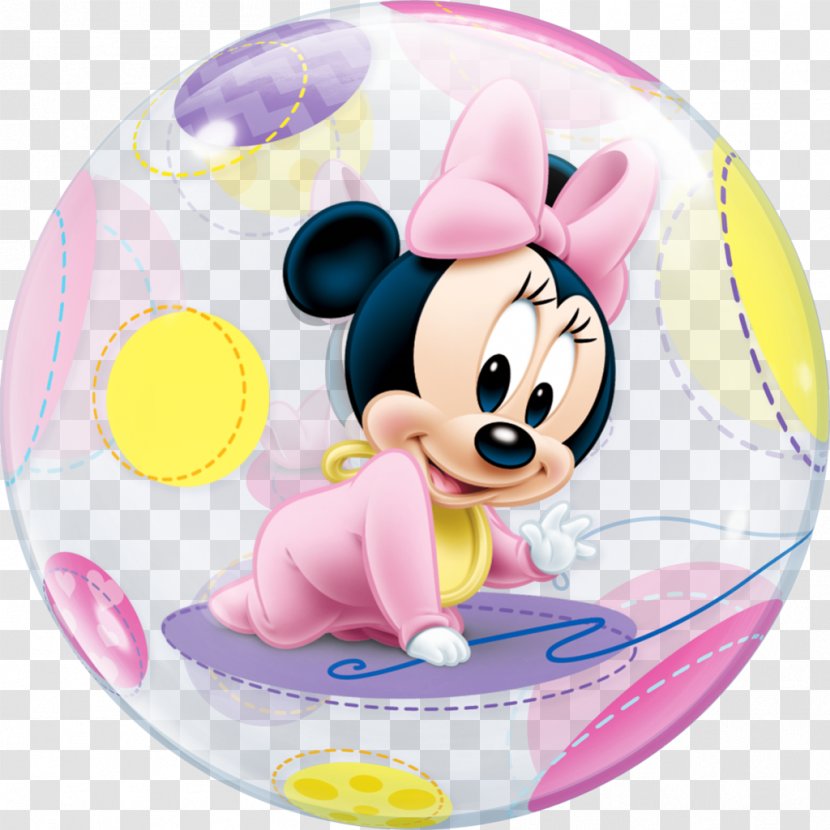 Minnie Mouse Balloon Mickey Baby Shower Party - Easter Egg Transparent PNG