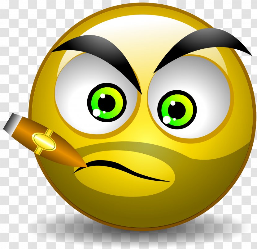 Emoticon Smiley Emoji - Cigar - Smile Transparent PNG