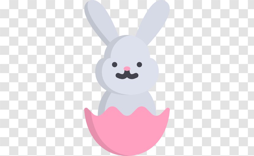 Easter Bunny Domestic Rabbit European - Pink Transparent PNG