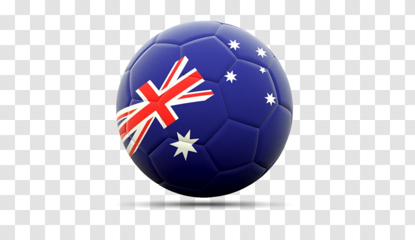 Flag Of Australia Football - Sphere Transparent PNG
