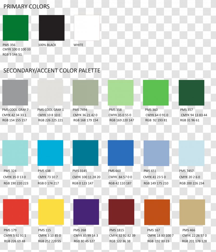 Pantone Matching System CMYK Color Model Palette Transparent PNG
