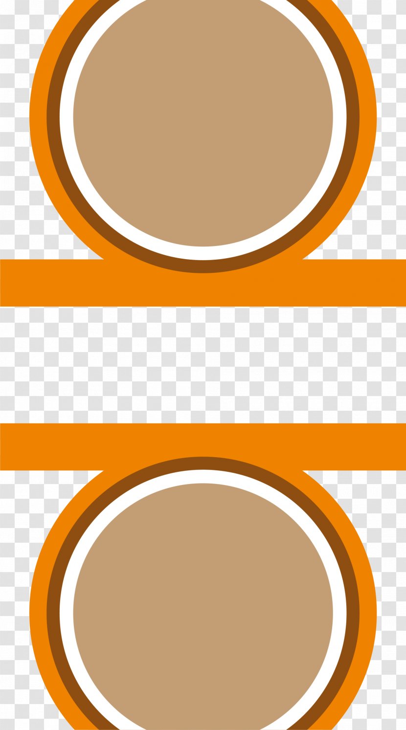 Circle Clip Art - Orange - Coffee Frame Transparent PNG