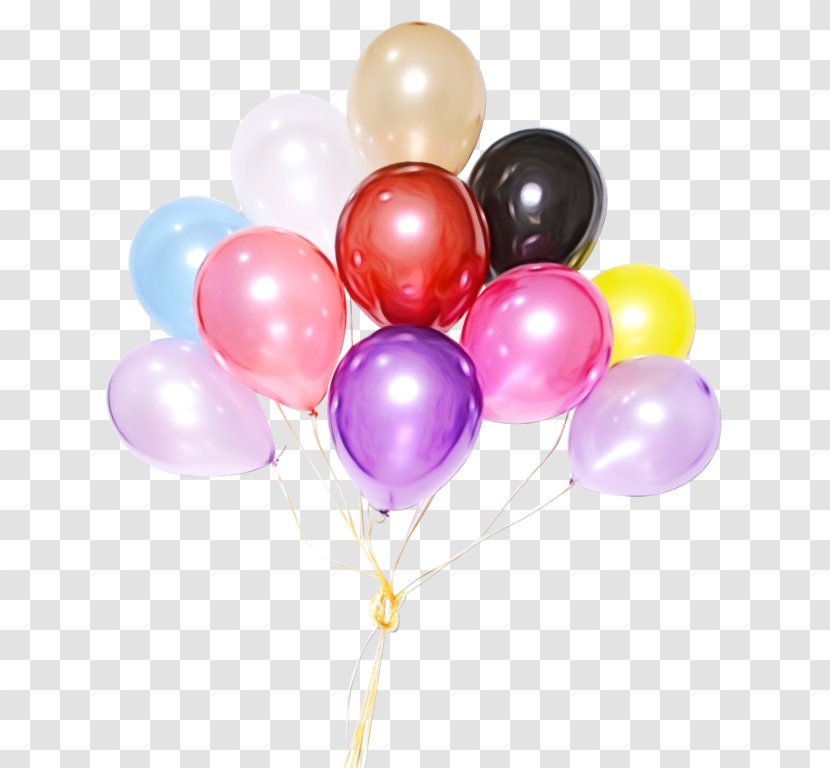 Gas Balloon Arch Cluster Ballooning Helium - Party - Quickie Clips Transparent PNG