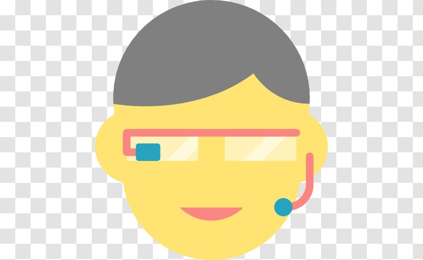 Glasses Nose Icon - Augmented Reality - Diving Transparent PNG