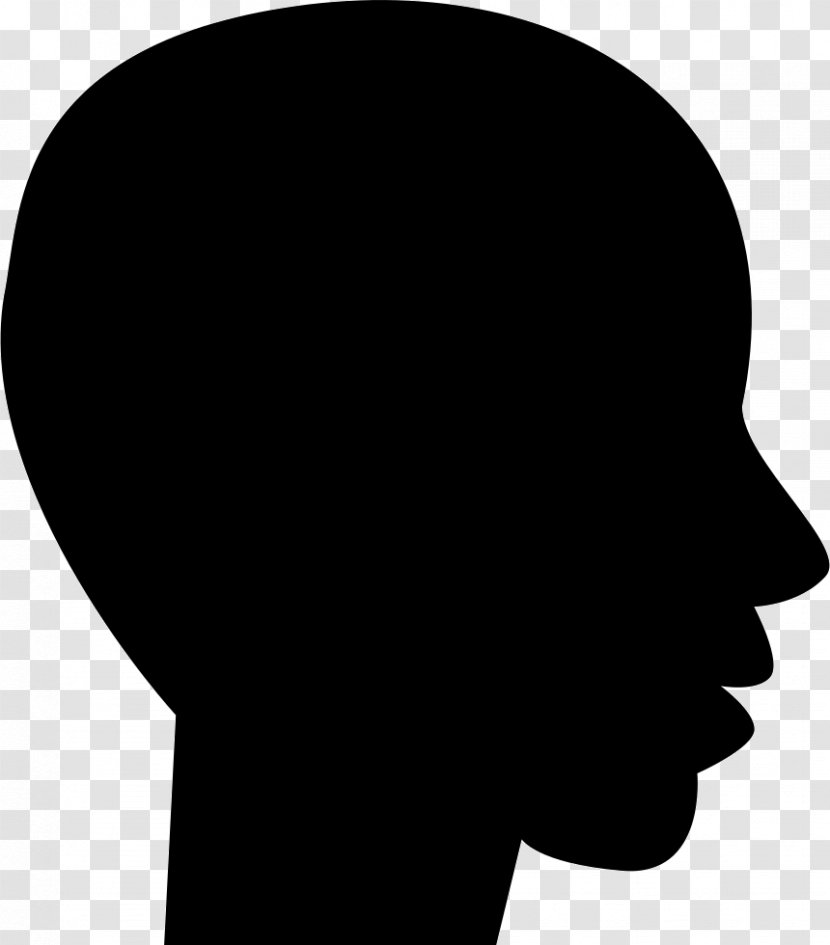 Human Head Female Clip Art - Silhouette Transparent PNG