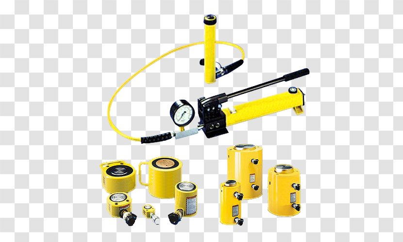 Jack Technology Pump Cylinder Set Hydraulics - Enerpac Transparent PNG