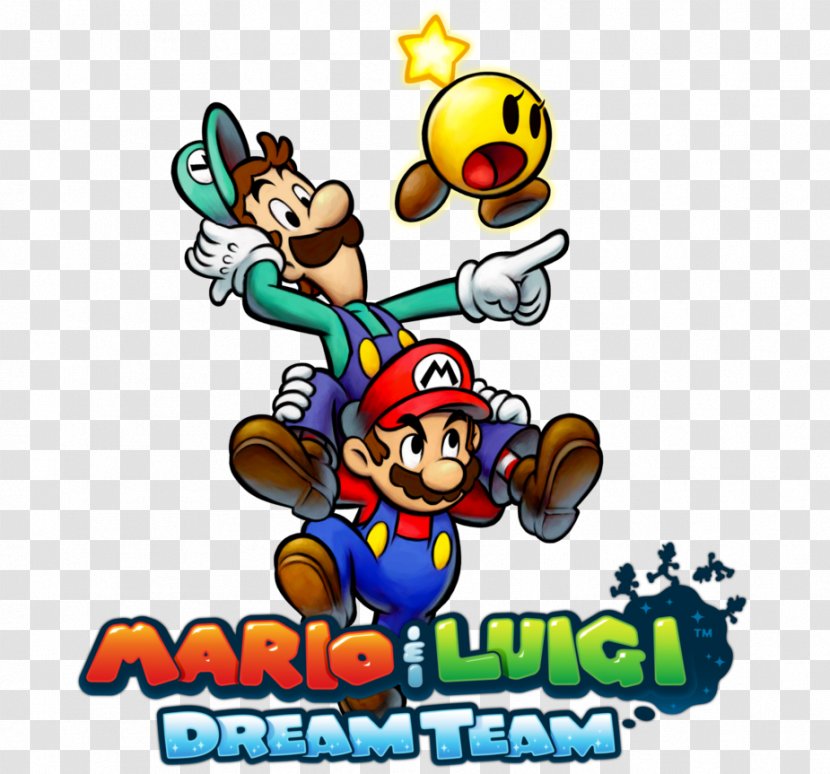 Mario & Luigi: Dream Team Superstar Saga Partners In Time - Recreation - Luigi Transparent PNG