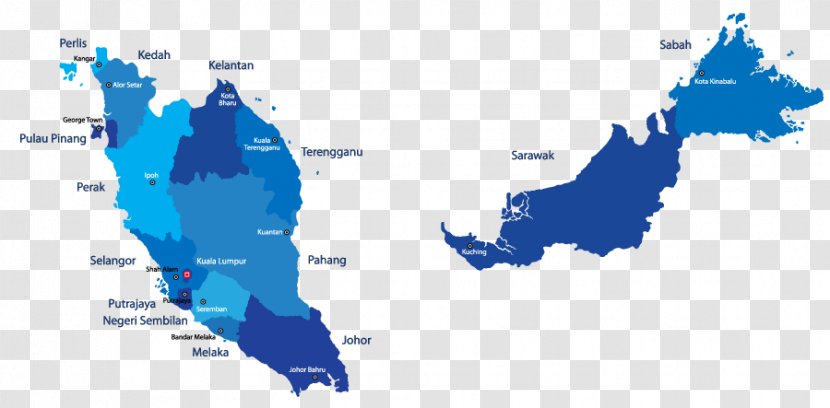 Kuala Selangor Peninsular Malaysia States And Federal Territories Of Map Transparent PNG