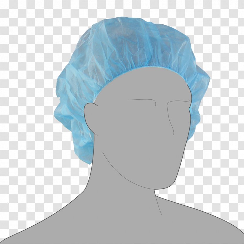 Mob Cap Bouffant Blue Clothing - Hair Nets Transparent PNG