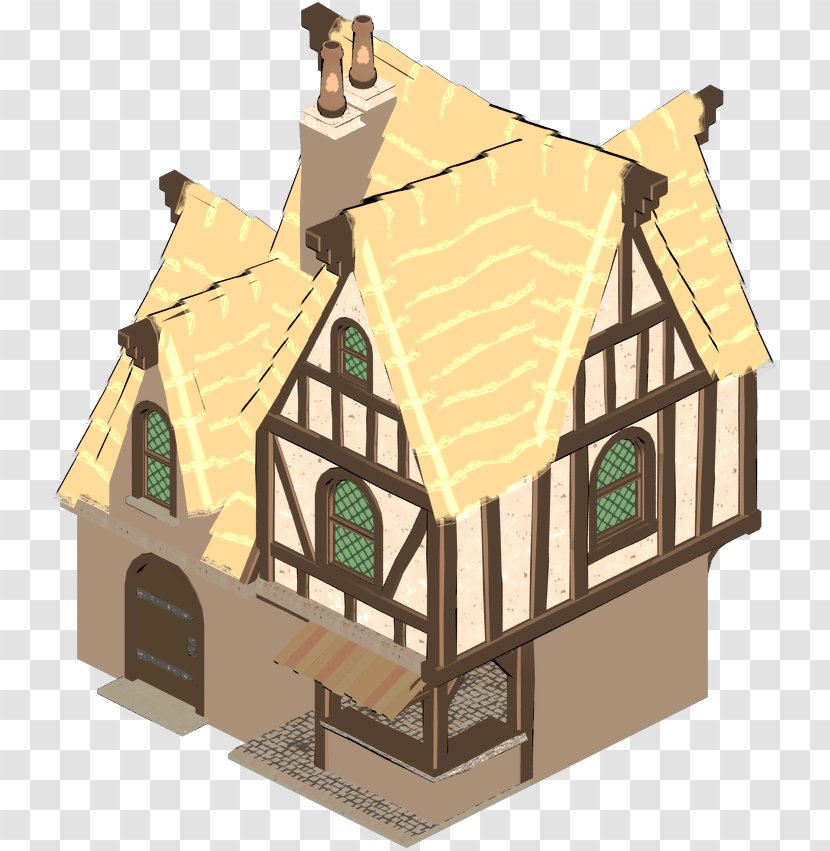 House Isometric Projection Shed - Facade Transparent PNG