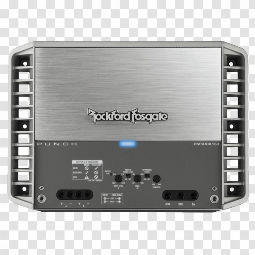 Rockford Fosgate RCA Connector Amplifier Speaker Wire Loudspeaker - Multimedia Transparent PNG
