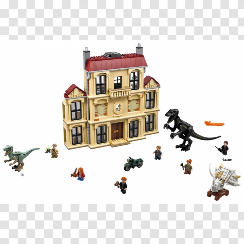 LEGO Jurassic World Indoraptor Rampage At Lockwood Estate 75930 Owen Claire - Toy Transparent PNG
