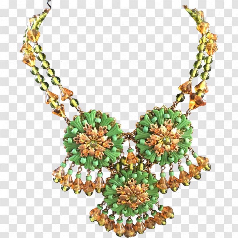 Necklace Jewellery Miriam Haskell Jewelry Costume Past Era Antique Collection Transparent PNG