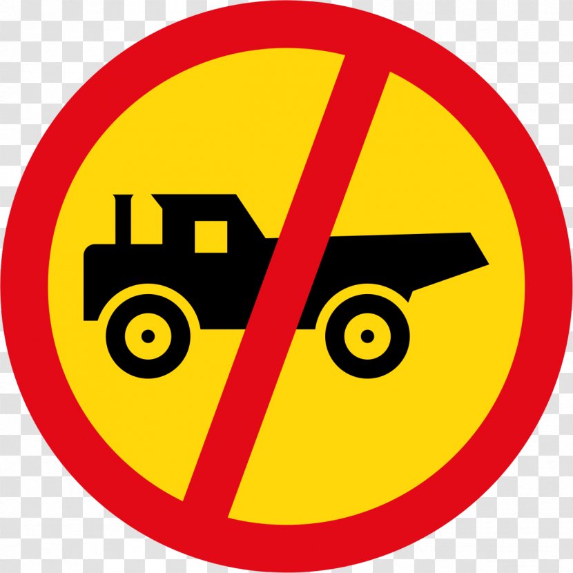 Large Goods Vehicle Traffic Sign Warning Stop - Prohibition Of Parking Transparent PNG