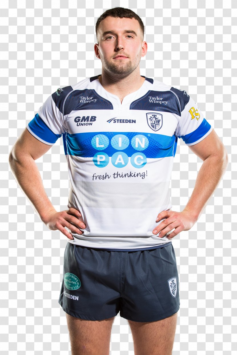Jersey Featherstone Rovers Rugby League Club - T Shirt - T-shirt Transparent PNG