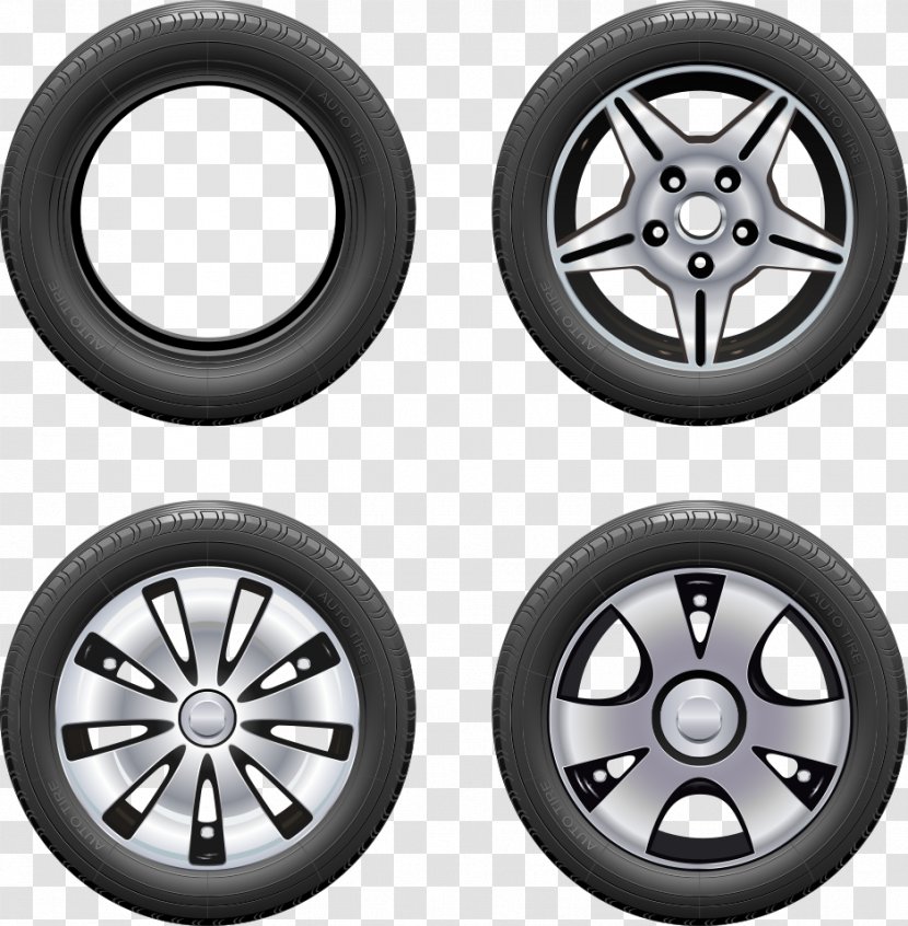 Car Tire Logo Wheel - Bicycle - Vector Tires Transparent PNG