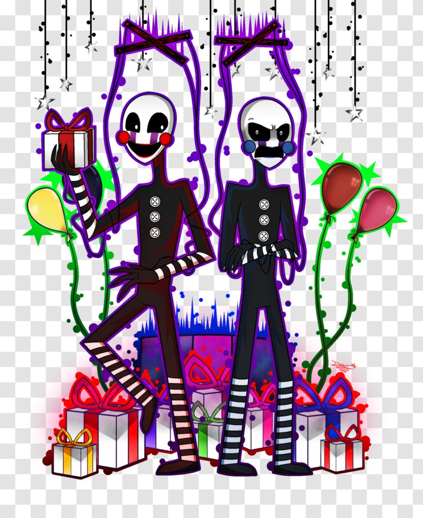 Five Nights At Freddy's 2 Freddy's: Sister Location Ultimate Custom Night 3 Puppet - Artwork - Made For Each Other Transparent PNG