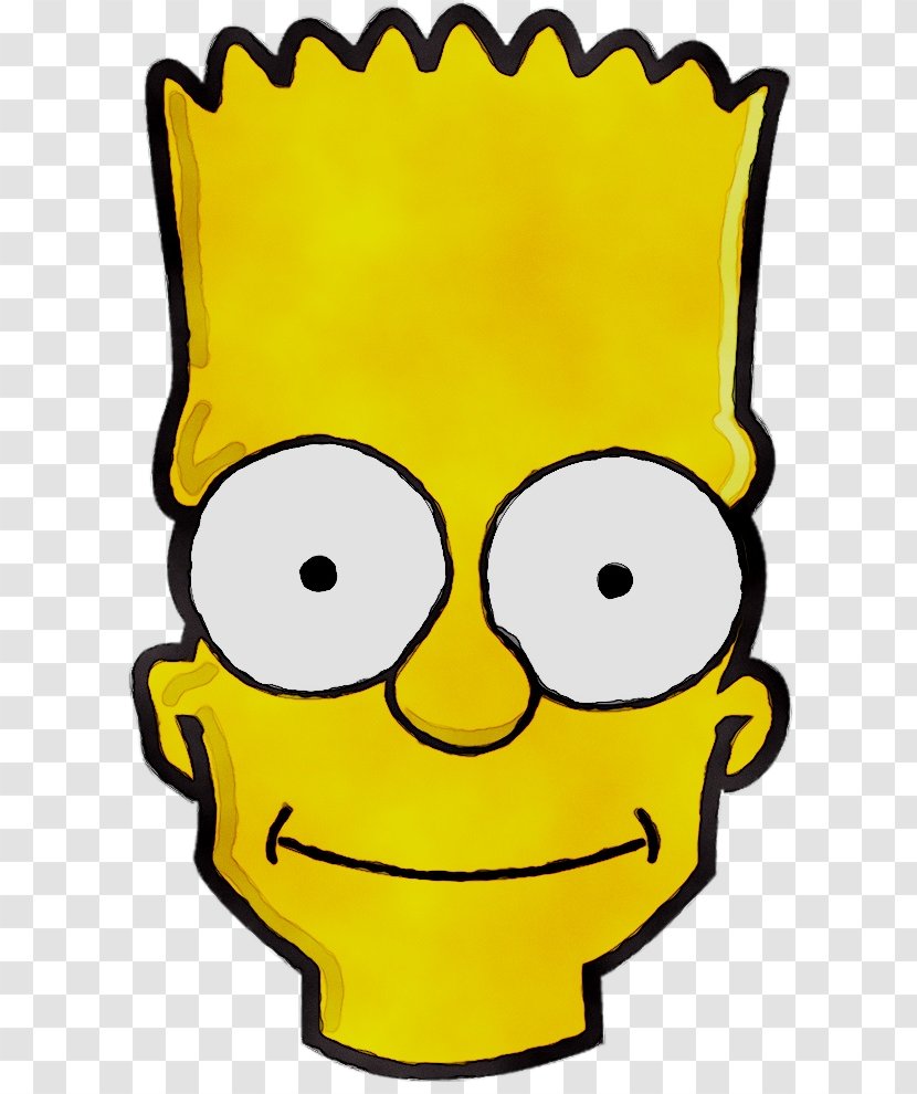 Bart Simpson Lisa Homer Marge Maggie - Smiley Transparent PNG