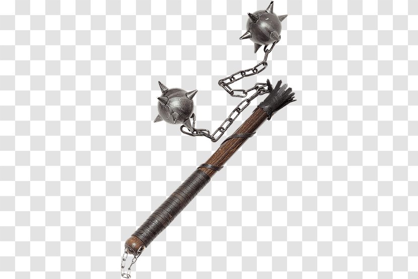 Middle Ages Flail Mace Weapon Medieval Warfare - Flower Transparent PNG