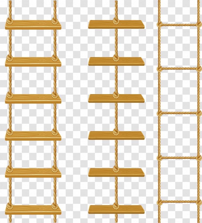 Download Icon - Shelving - Three Straight Ladders Transparent PNG