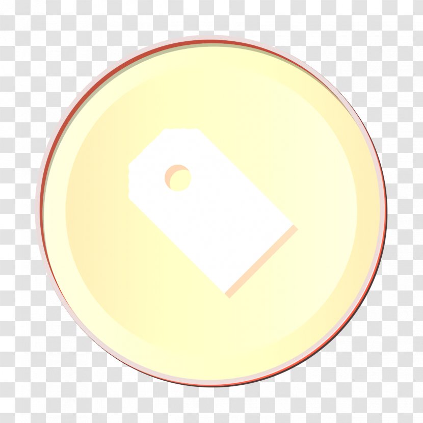 Attribute Icon Category Label - Yellow - Shop Transparent PNG