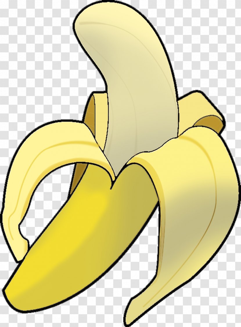 Banana Family Yellow Clip Art Plant - Fruit Transparent PNG