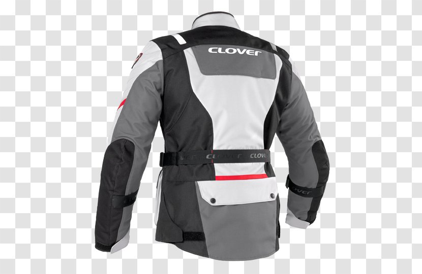 Leather Jacket Clothing Raincoat Motorcycle - Sizes - Clover Transparent PNG