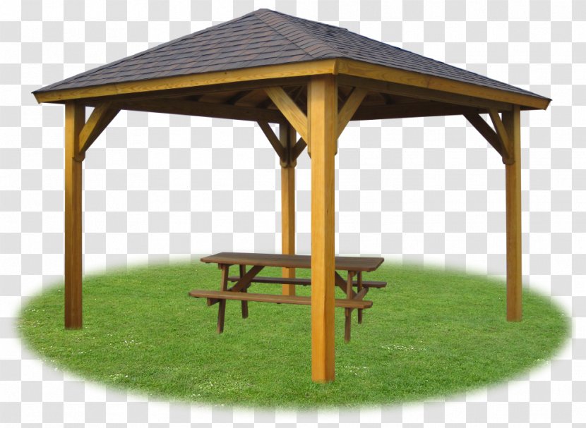 Table Gazebo Pavilion Pergola Roof - House Transparent PNG