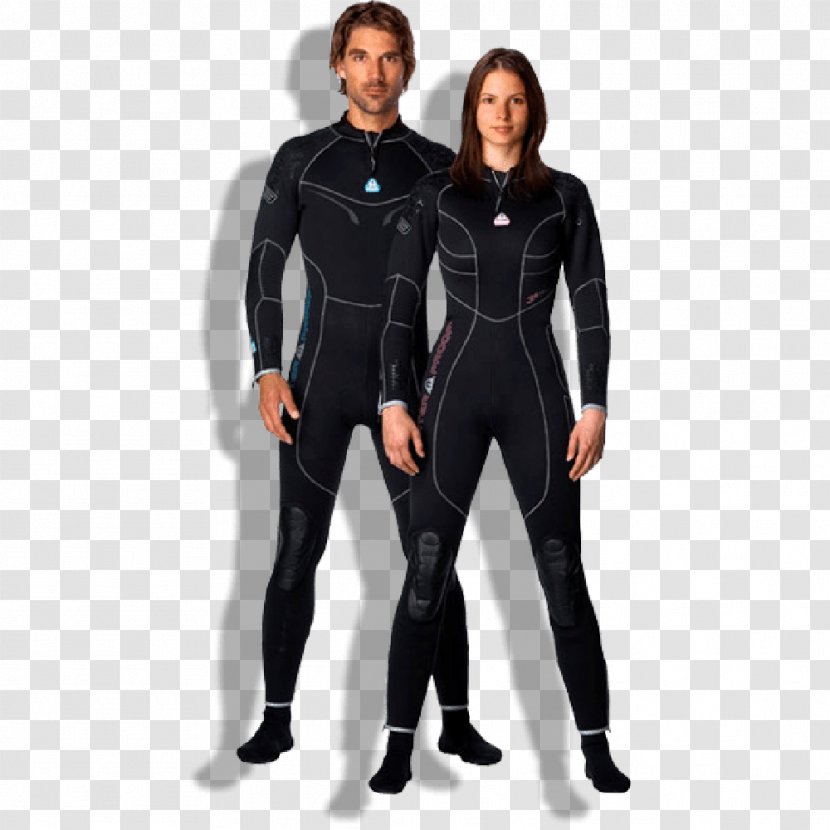 Waterproofing Wetsuit Scuba Diving Dry Suit Equipment - Silhouette - Watercolor Transparent PNG