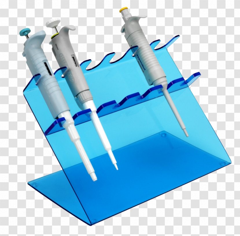 Micropipette Laboratory Epje Pasteur Pipette - Electric Blue - Clamp Transparent PNG