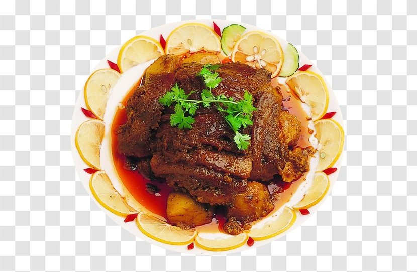 Steaming Sweet Potato Food - Meat - Red Powder Steamed Transparent PNG
