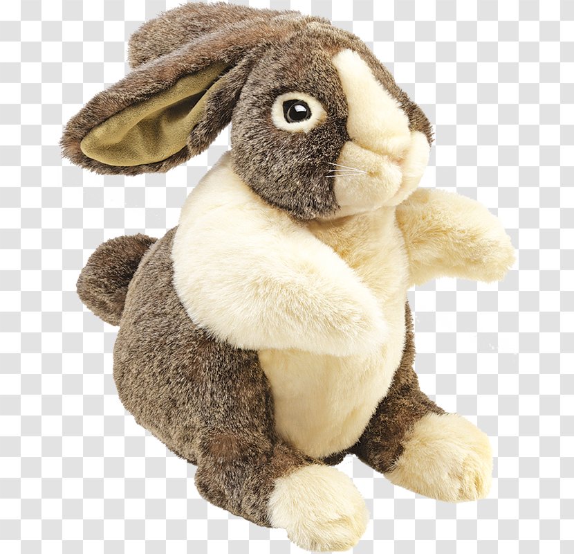 Folkmanis Puppets Hand Puppet Dutch Rabbit Amazon.com - Snout - Master Transparent PNG