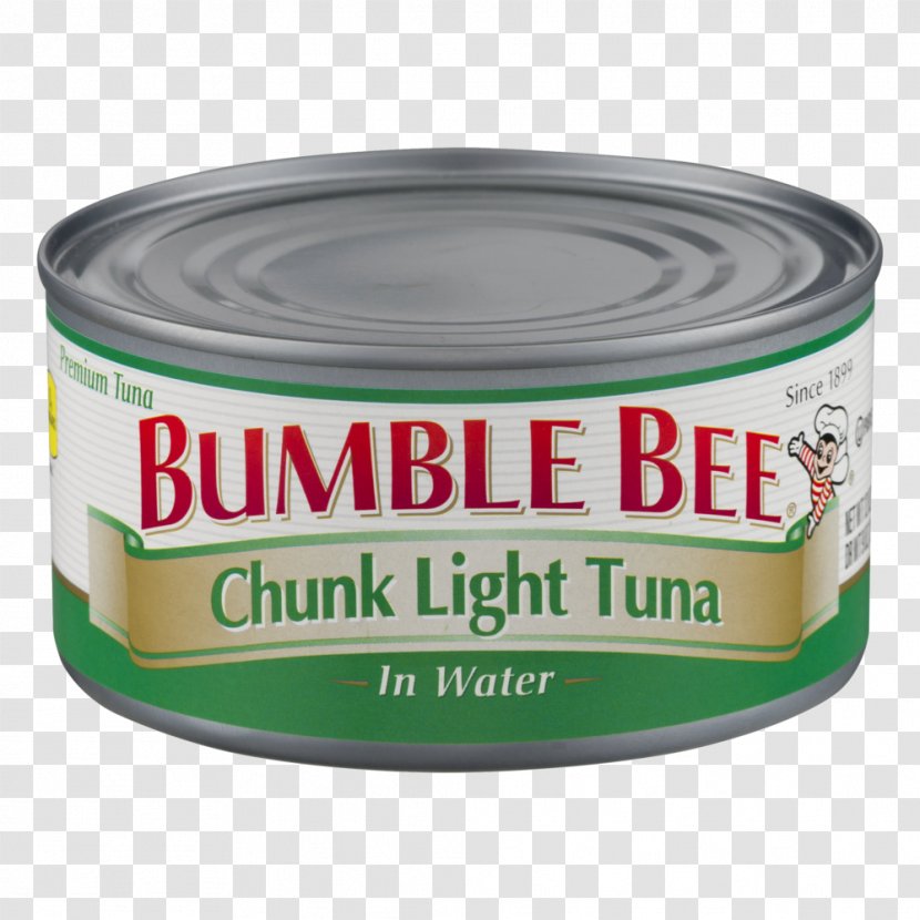 Bumble Bee Chunk Light Tuna Product Can Water - Nutrition Facts Label - Bumblebee Transparent PNG