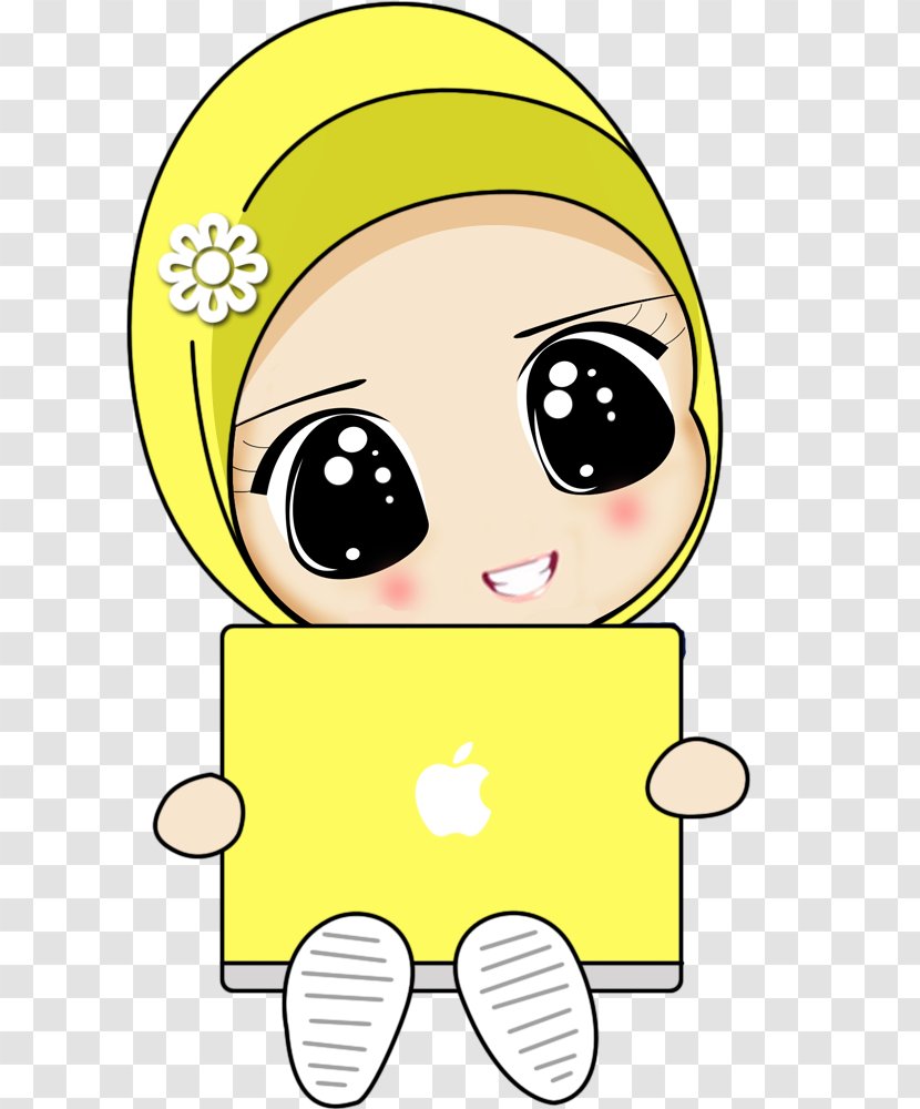 Cartoon Muslim Drawing Islam - Watercolor Transparent PNG