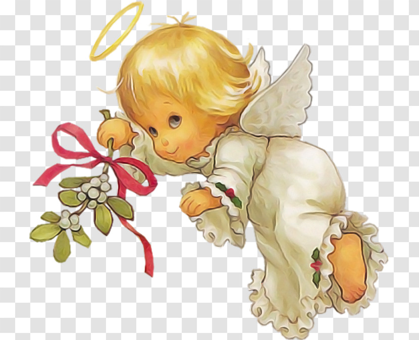 Angel Cartoon Cupid Plant Doll Transparent PNG