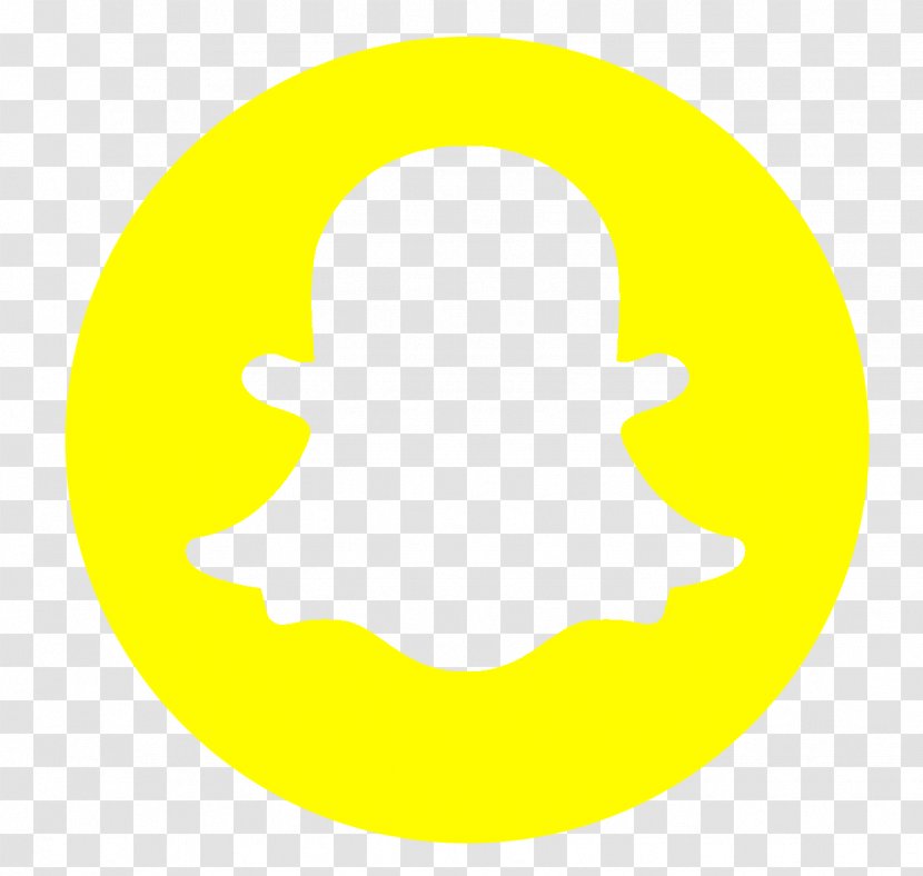 Social Media Snapchat Logo - Yellow Transparent PNG