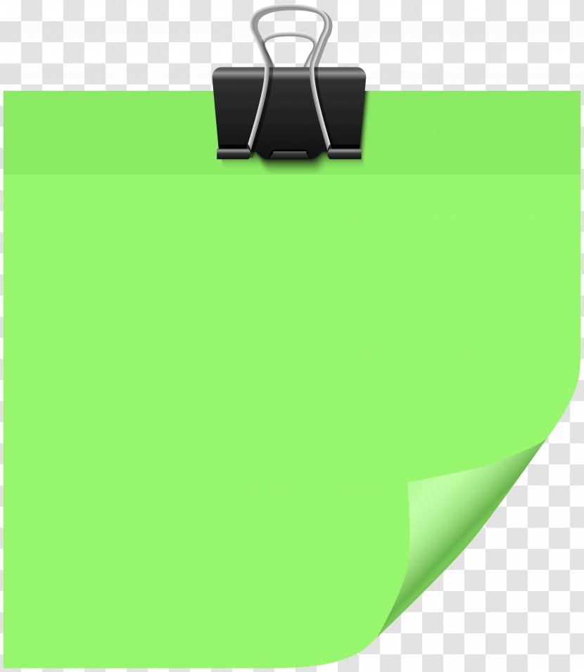 Yellow Green Brand - Rectangle - Sticky Notes Transparent PNG