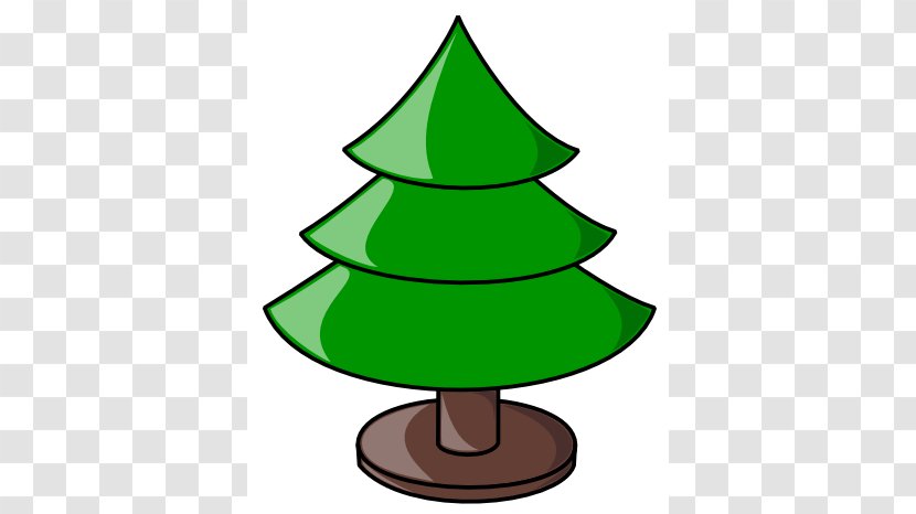Christmas Tree Clip Art - Green - Elf Hat Clipart Transparent PNG