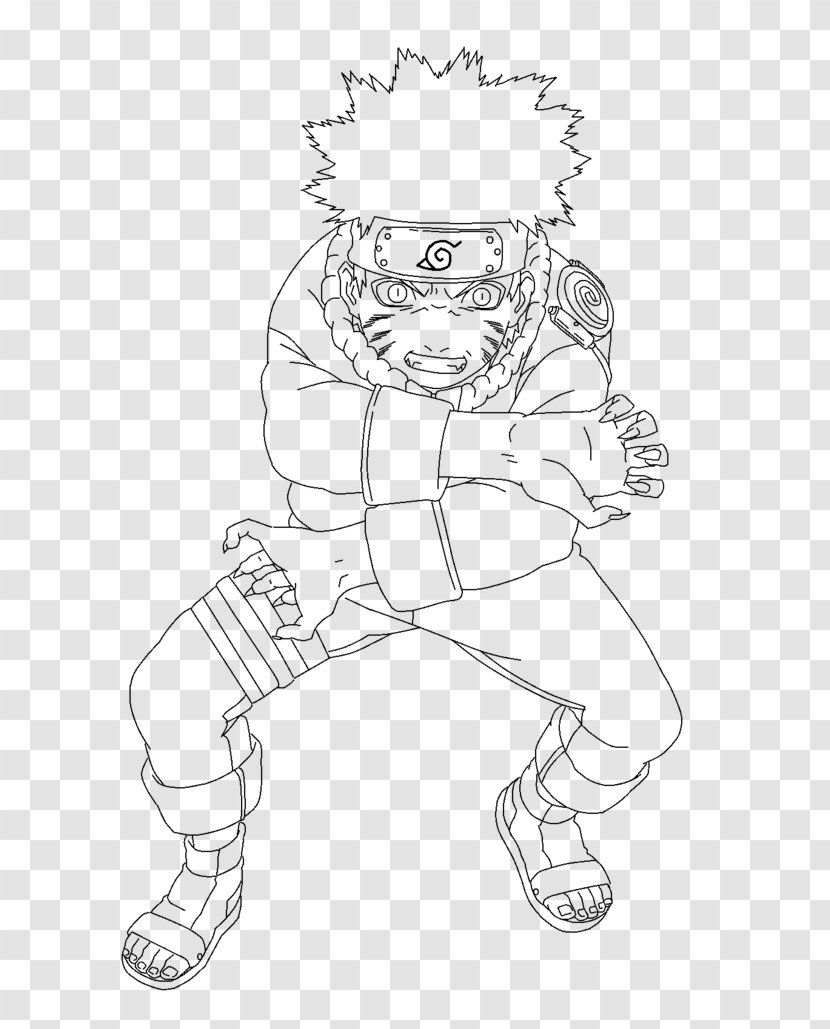 Sasuke Uchiha Naruto Uzumaki Line Art Drawing Sketch - Cartoon Transparent PNG