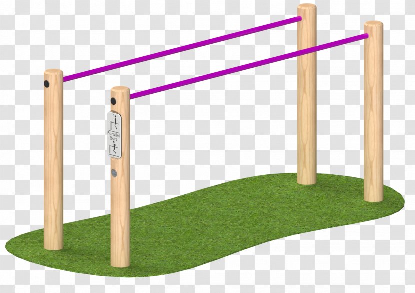 Wood Line Angle - Play - Parallel Bars Transparent PNG
