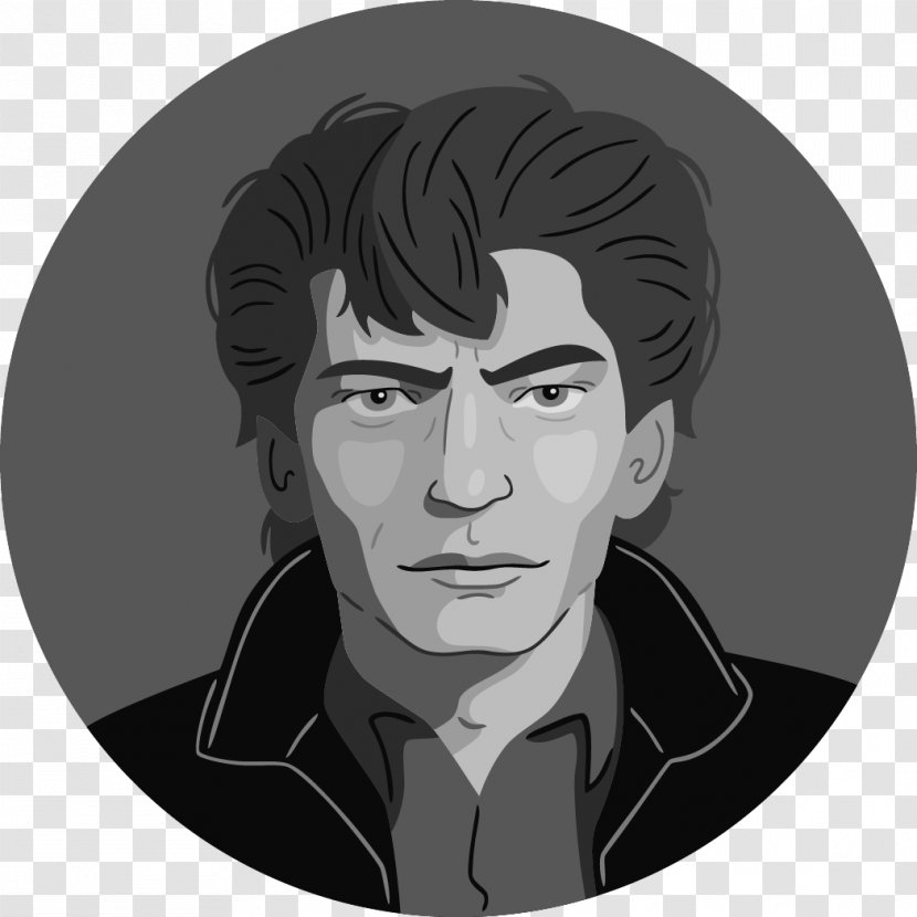 Robert Mapplethorpe Portrait Black And White Artist - Photographer Transparent PNG