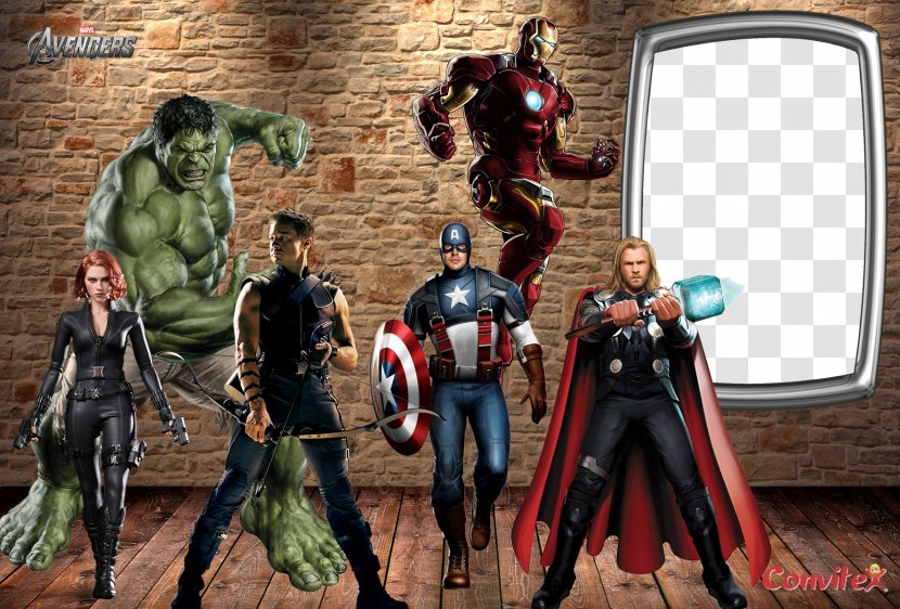 Iron Man Hulk Captain America The Avengers Film Series - Frame Transparent PNG