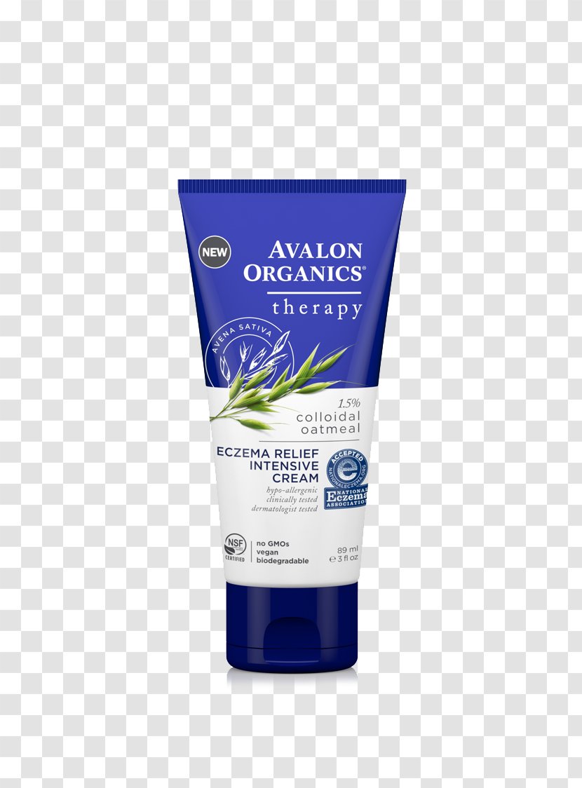 Cream Lotion Eucerin Eczema Relief Body Creme Avalon Organics Intense Defense Antioxidant Oil - Dermatitis Transparent PNG