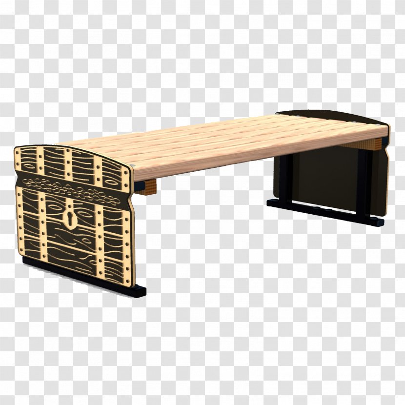 Garden Furniture Angle Bench - Rectangle - Park Transparent PNG